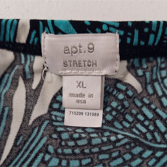 NWT Cami Y2K XL XLarge Babydoll Tank Top Strappy 2000s Apt. 9 New Green Black - Picture 5 of 7